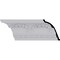 Ekena Millwork 6 3/8"H x 8"P x 10 3/8"F x 94 1/2"L, (9 5/8" Repeat), Floral Swag Crown Moulding MLD06X08X10FL - alternate 1